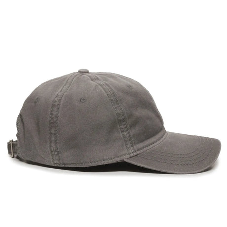 Outdoor Cap PDT-750 Enzyme Washed Unstructured Solid Back Hat Unisex Accessories Hats & Caps
