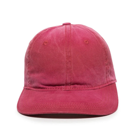 Outdoor Cap PDT-750 Enzyme Washed Unstructured Solid Back Hat Unisex Accessories Hats & Caps