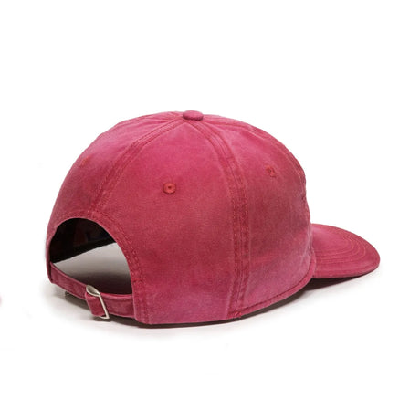 Outdoor Cap PDT-750 Enzyme Washed Unstructured Solid Back Hat Unisex Accessories Hats & Caps