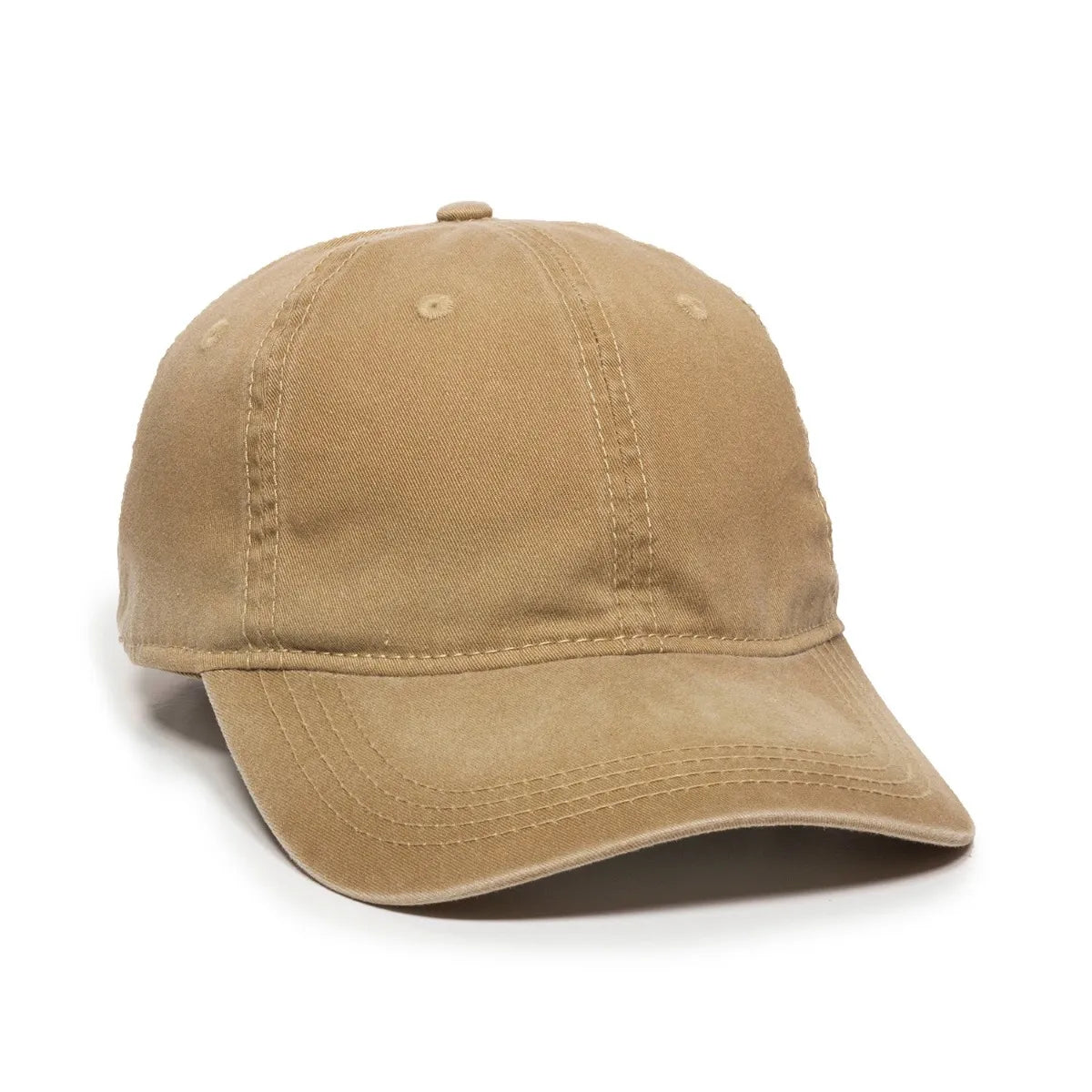 Outdoor Cap PDT-750 Enzyme Washed Unstructured Solid Back Hat Unisex Accessories Hats & Caps