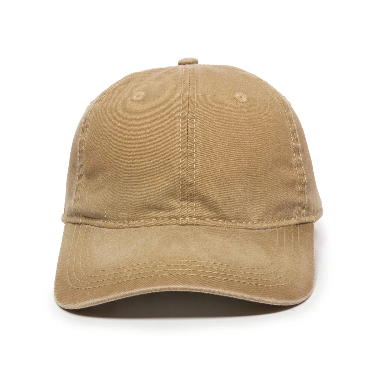 Outdoor Cap PDT-750 Enzyme Washed Unstructured Solid Back Hat Unisex Accessories Hats & Caps