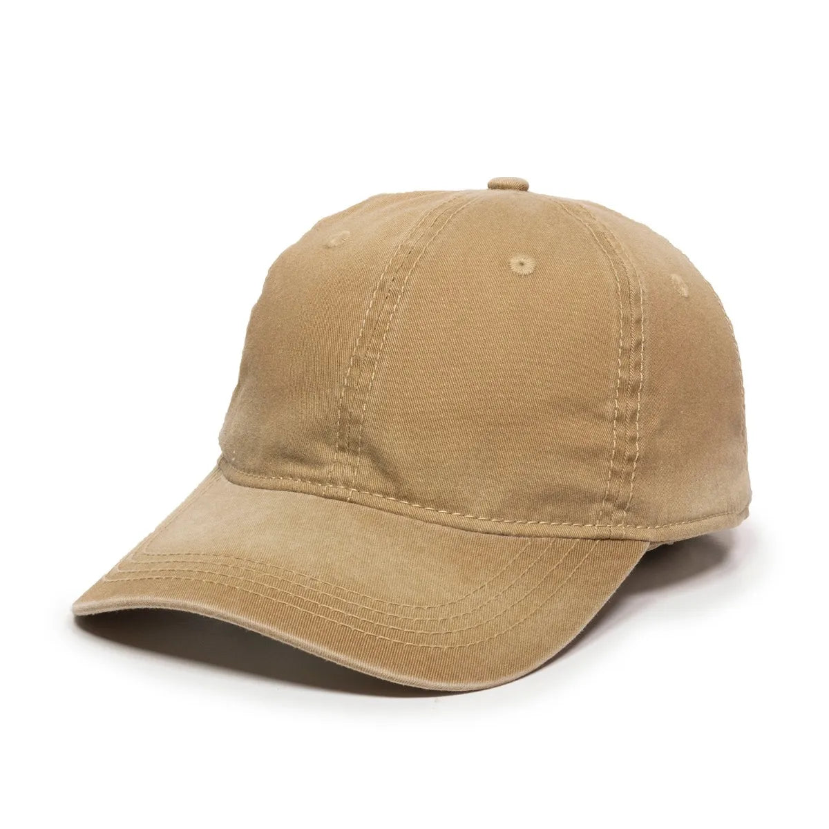 Outdoor Cap PDT-750 Enzyme Washed Unstructured Solid Back Hat Unisex Accessories Hats & Caps