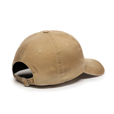 Outdoor Cap PDT-750 Enzyme Washed Unstructured Solid Back Hat Unisex Accessories Hats & Caps