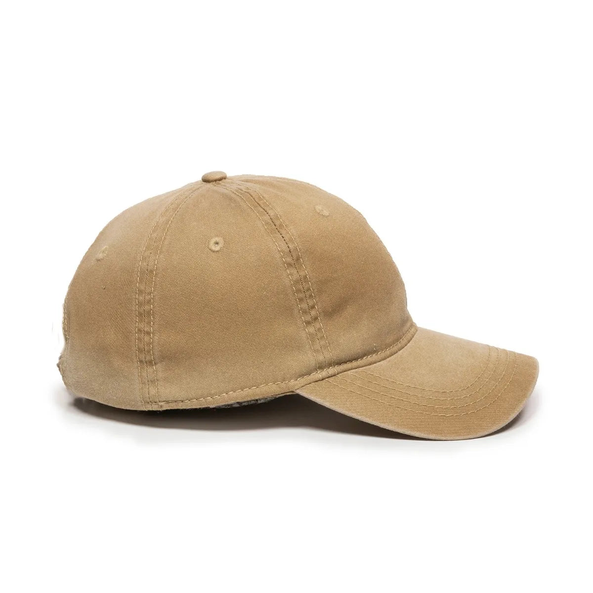 Outdoor Cap PDT-750 Enzyme Washed Unstructured Solid Back Hat Unisex Accessories Hats & Caps