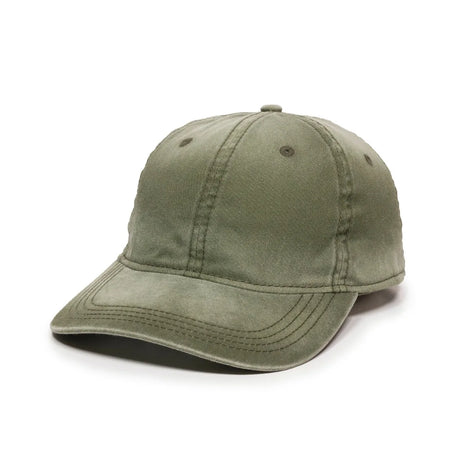 Outdoor Cap PDT-750 Enzyme Washed Unstructured Solid Back Hat Unisex Accessories Hats & Caps