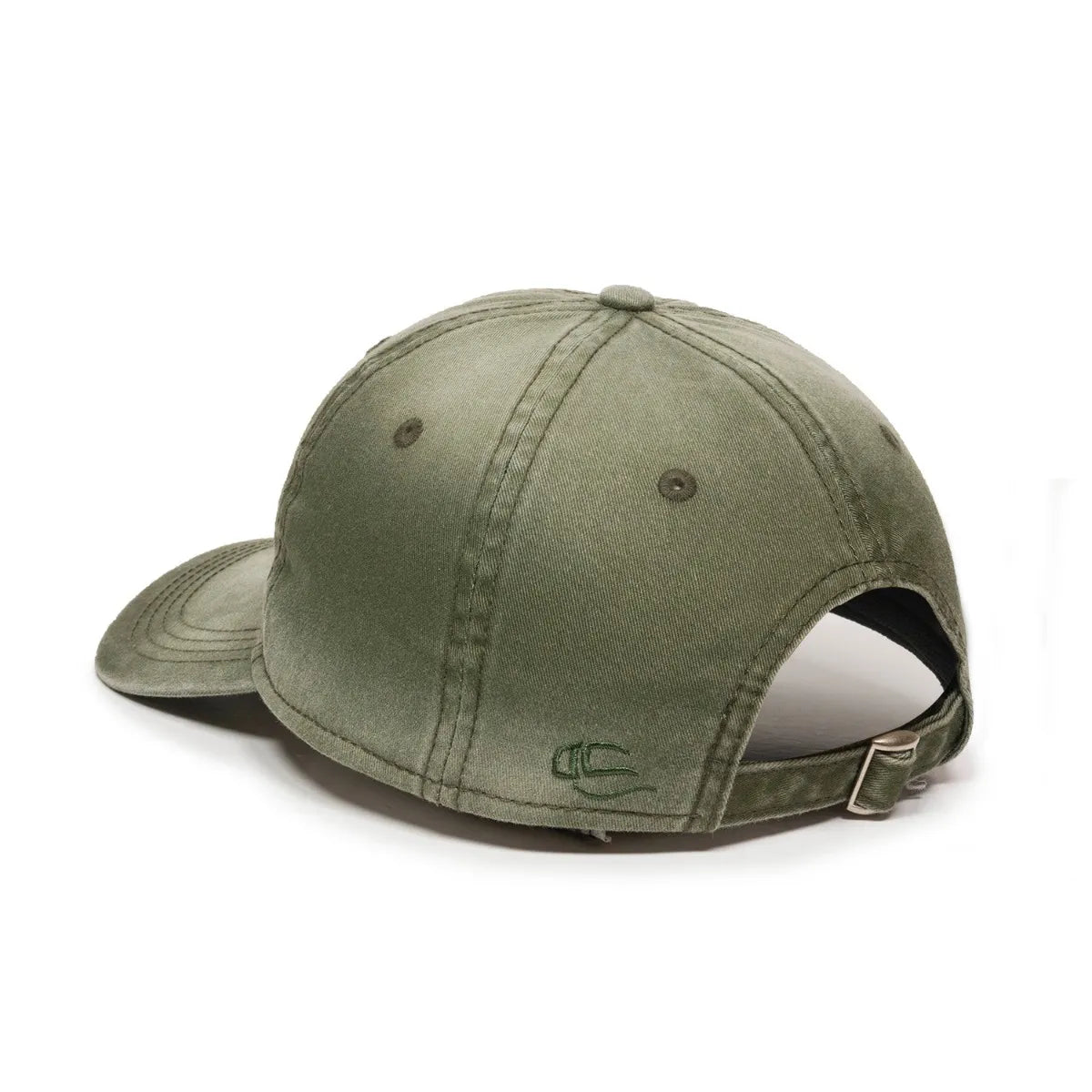 Outdoor Cap PDT-750 Enzyme Washed Unstructured Solid Back Hat Unisex Accessories Hats & Caps