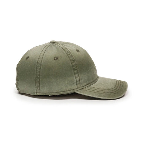 Outdoor Cap PDT-750 Enzyme Washed Unstructured Solid Back Hat Unisex Accessories Hats & Caps