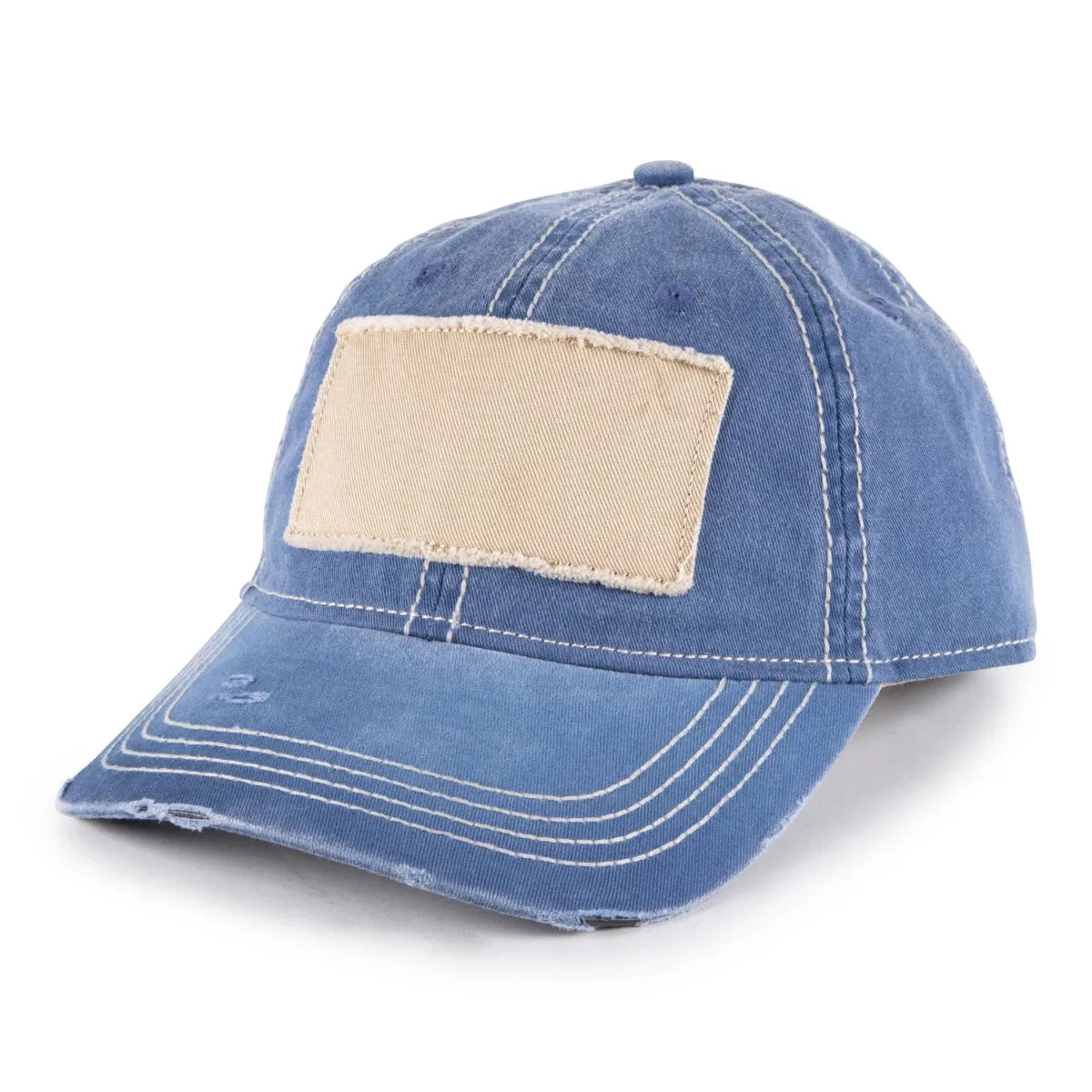 Outdoor Cap OC902 Heavy Washed Patch Unstructured Solid Back Hat Unisex Accessories Hats & Caps