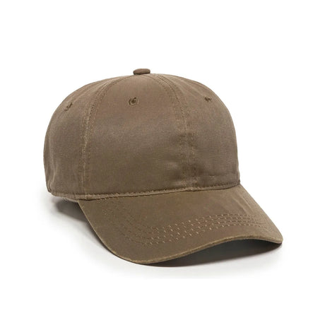 Outdoor Cap HPD-605 Heavy Washed Unstructured Solid Back Hat Unisex Accessories Hats & Caps