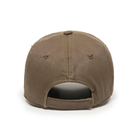 Outdoor Cap HPD-605 Heavy Washed Unstructured Solid Back Hat Unisex Accessories Hats & Caps