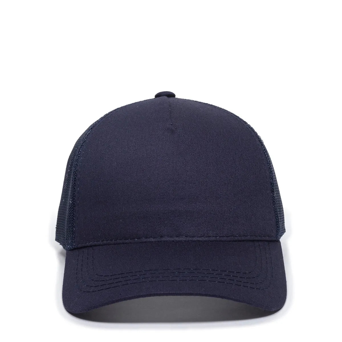 Outdoor Cap GL-415 Solid Cotton Twill Structured Trucker Hat Unisex Accessories Hats & Caps