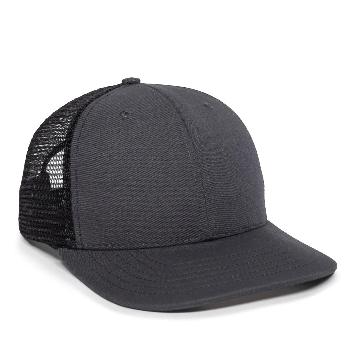 Outdoor Cap AM-101M Cotton Twill Structured Trucker Hat Unisex Accessories Hats & Caps