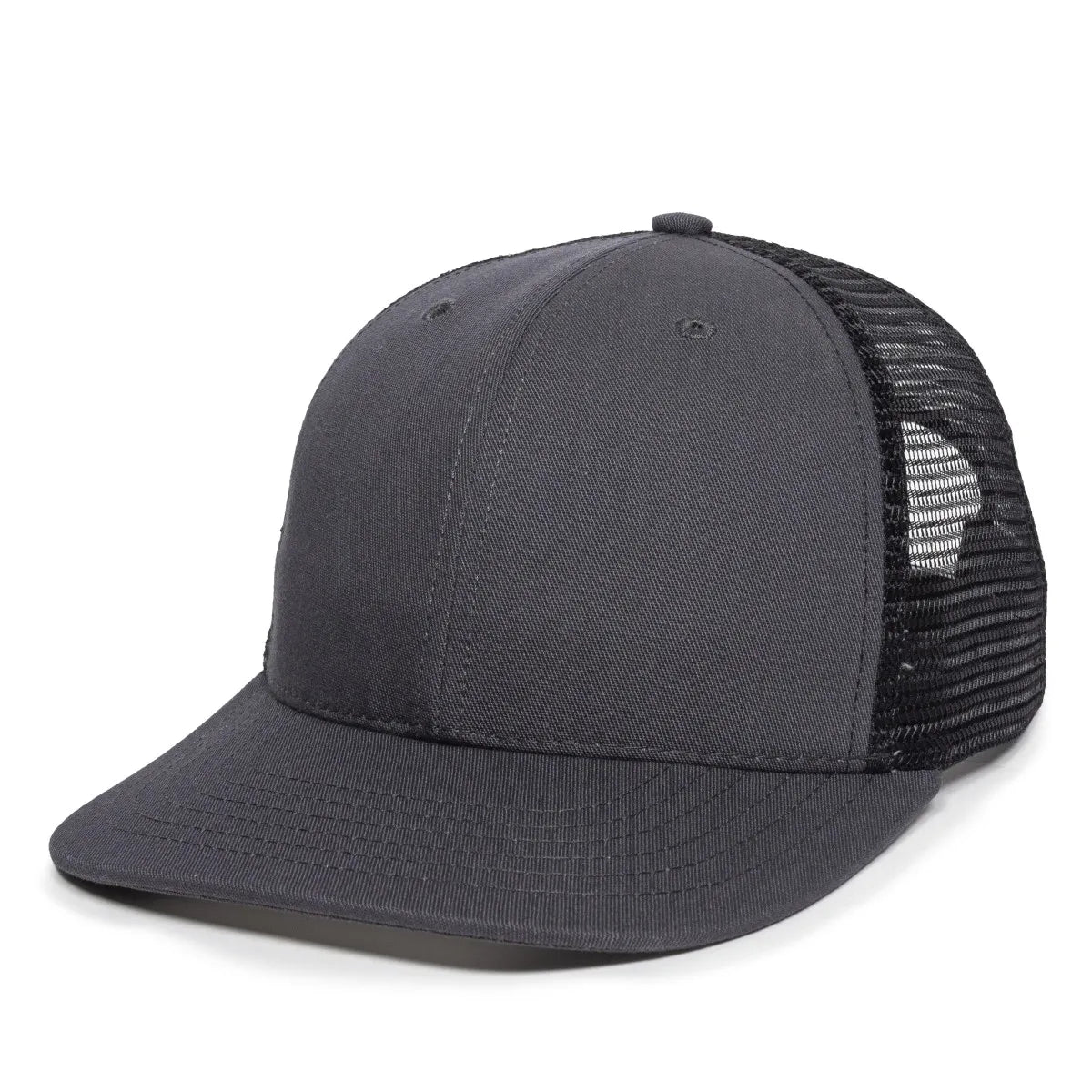 Outdoor Cap AM-101M Cotton Twill Structured Trucker Hat Unisex Accessories Hats & Caps