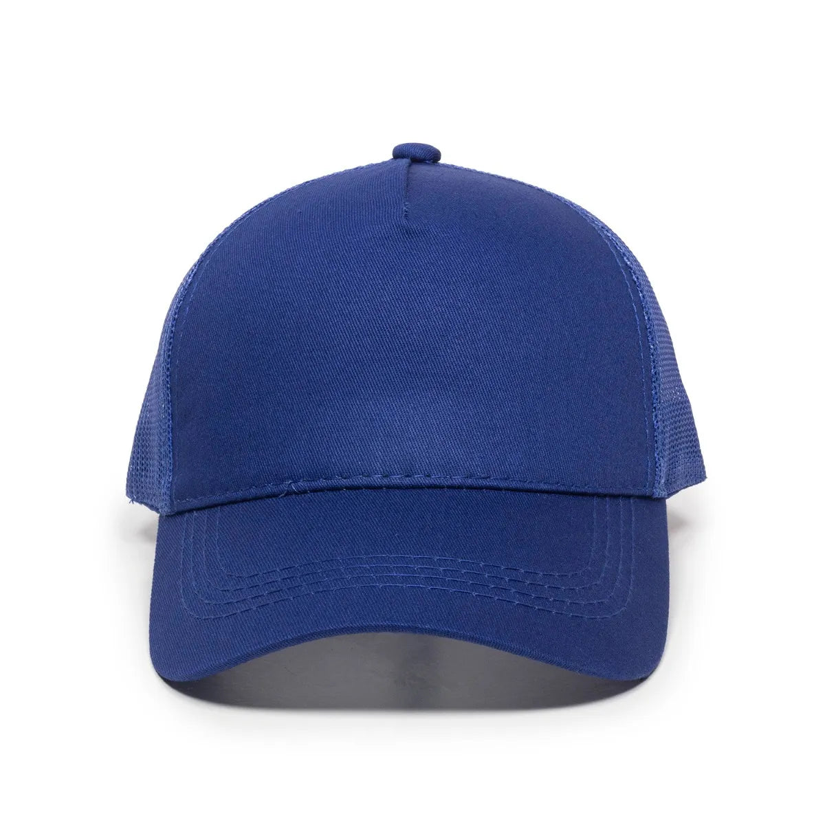 Outdoor Cap GL-415 Solid Cotton Twill Structured Trucker Hat Unisex Accessories Hats & Caps