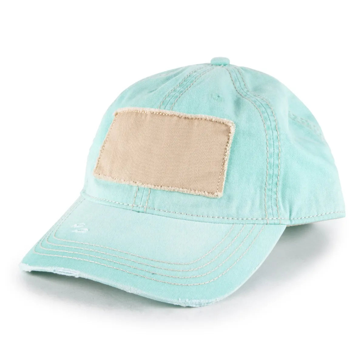 Outdoor Cap OC902 Heavy Washed Patch Unstructured Solid Back Hat Unisex Accessories Hats & Caps
