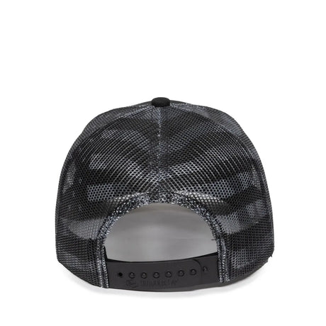 Outdoor Cap OC771PM Sublimated Flags Structured Trucker Hat Unisex Accessories Hats & Caps