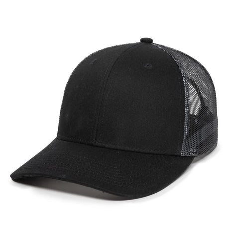 Outdoor Cap OC771PM Sublimated Flags Structured Trucker Hat Unisex Accessories Hats & Caps