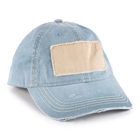 Outdoor Cap OC902 Heavy Washed Patch Unstructured Solid Back Hat Unisex Accessories Hats & Caps
