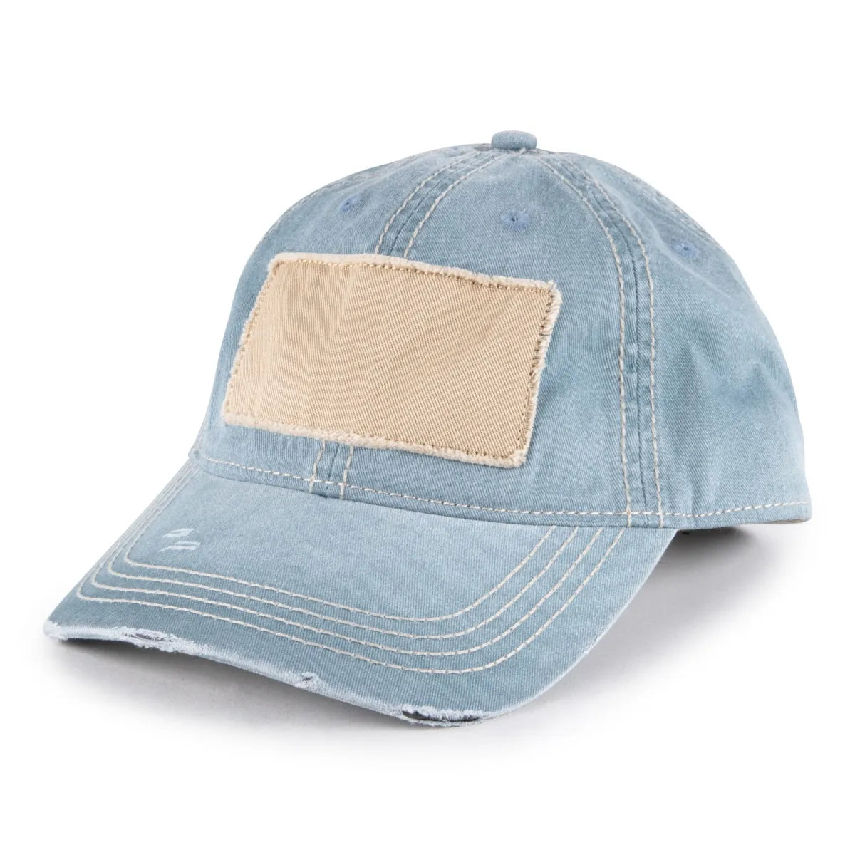 Outdoor Cap OC902 Heavy Washed Patch Unstructured Solid Back Hat Unisex Accessories Hats & Caps