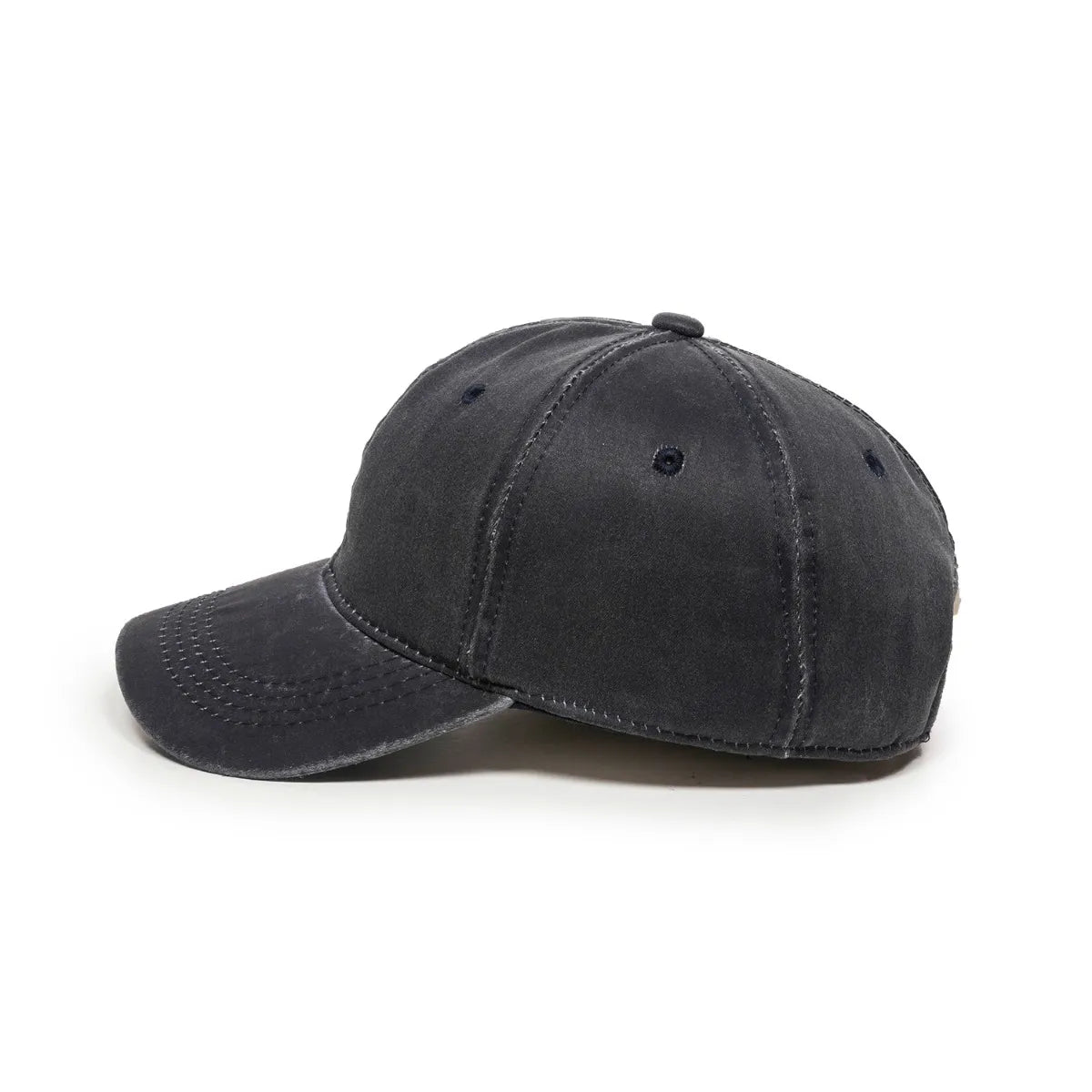 Outdoor Cap HPD-605 Heavy Washed Unstructured Solid Back Hat Unisex Accessories Hats & Caps