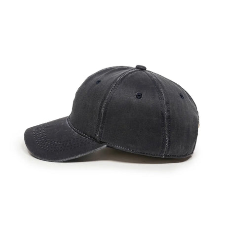 Outdoor Cap HPD-605 Heavy Washed Unstructured Solid Back Hat Unisex Accessories Hats & Caps