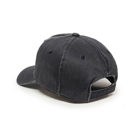 Outdoor Cap HPD-605 Heavy Washed Unstructured Solid Back Hat Unisex Accessories Hats & Caps