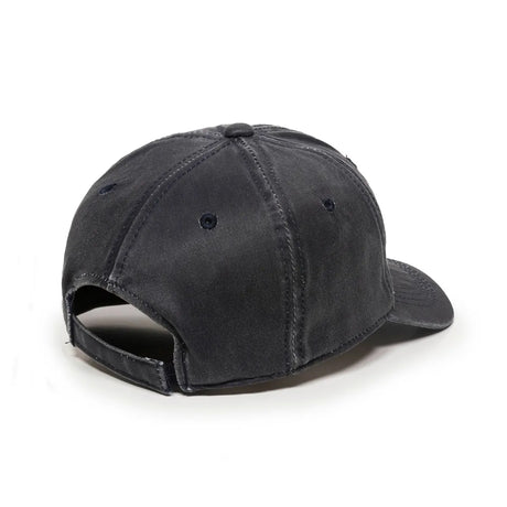 Outdoor Cap HPD-605 Heavy Washed Unstructured Solid Back Hat Unisex Accessories Hats & Caps