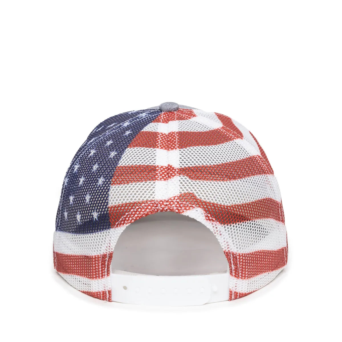 Outdoor Cap OC771PM Sublimated Flags Structured Trucker Hat Unisex Accessories Hats & Caps