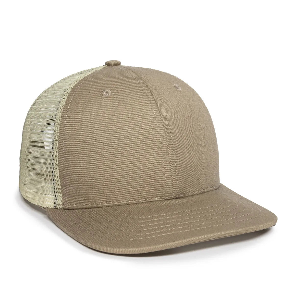 Outdoor Cap AM-101M Cotton Twill Structured Trucker Hat Unisex Accessories Hats & Caps