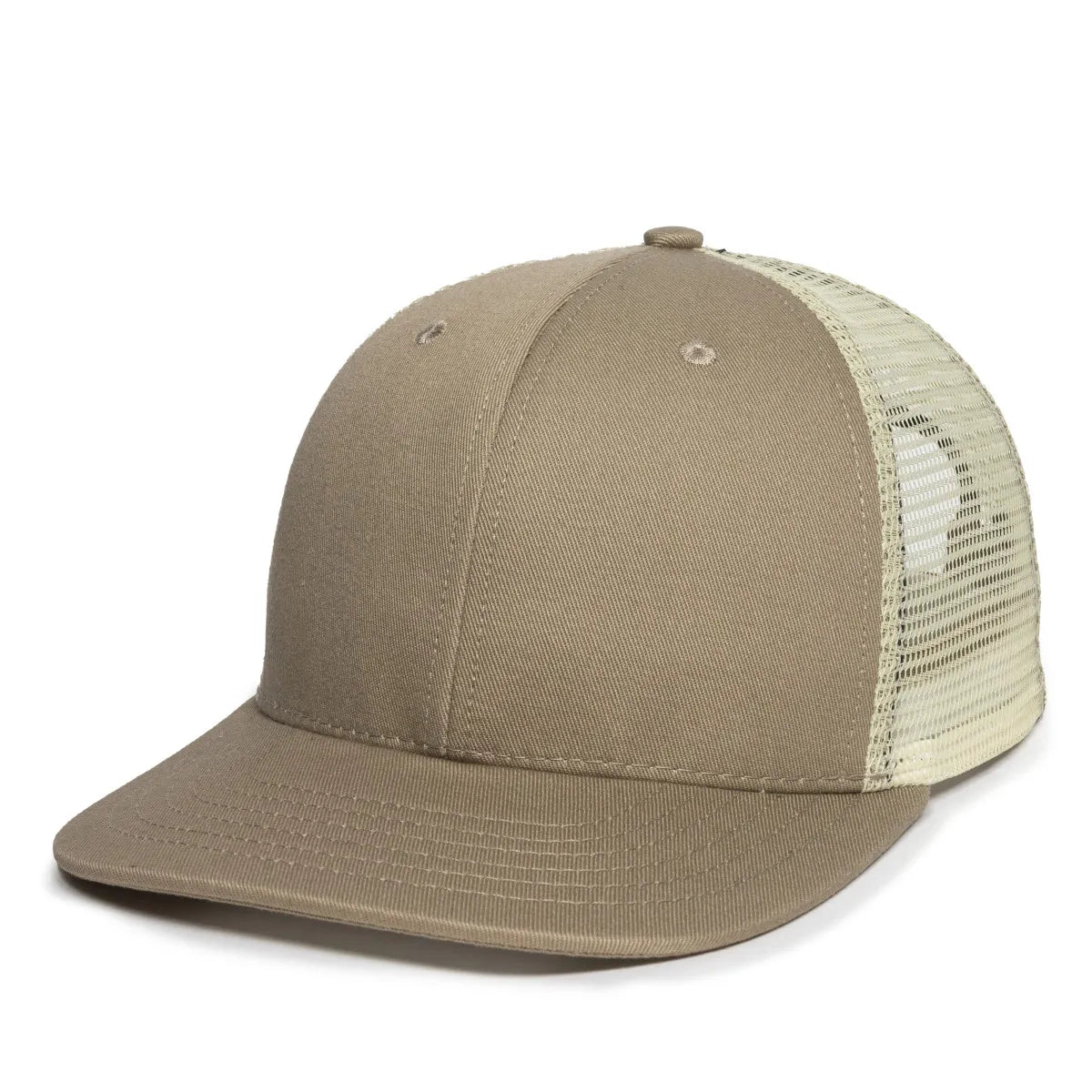 Outdoor Cap AM-101M Cotton Twill Structured Trucker Hat Unisex Accessories Hats & Caps