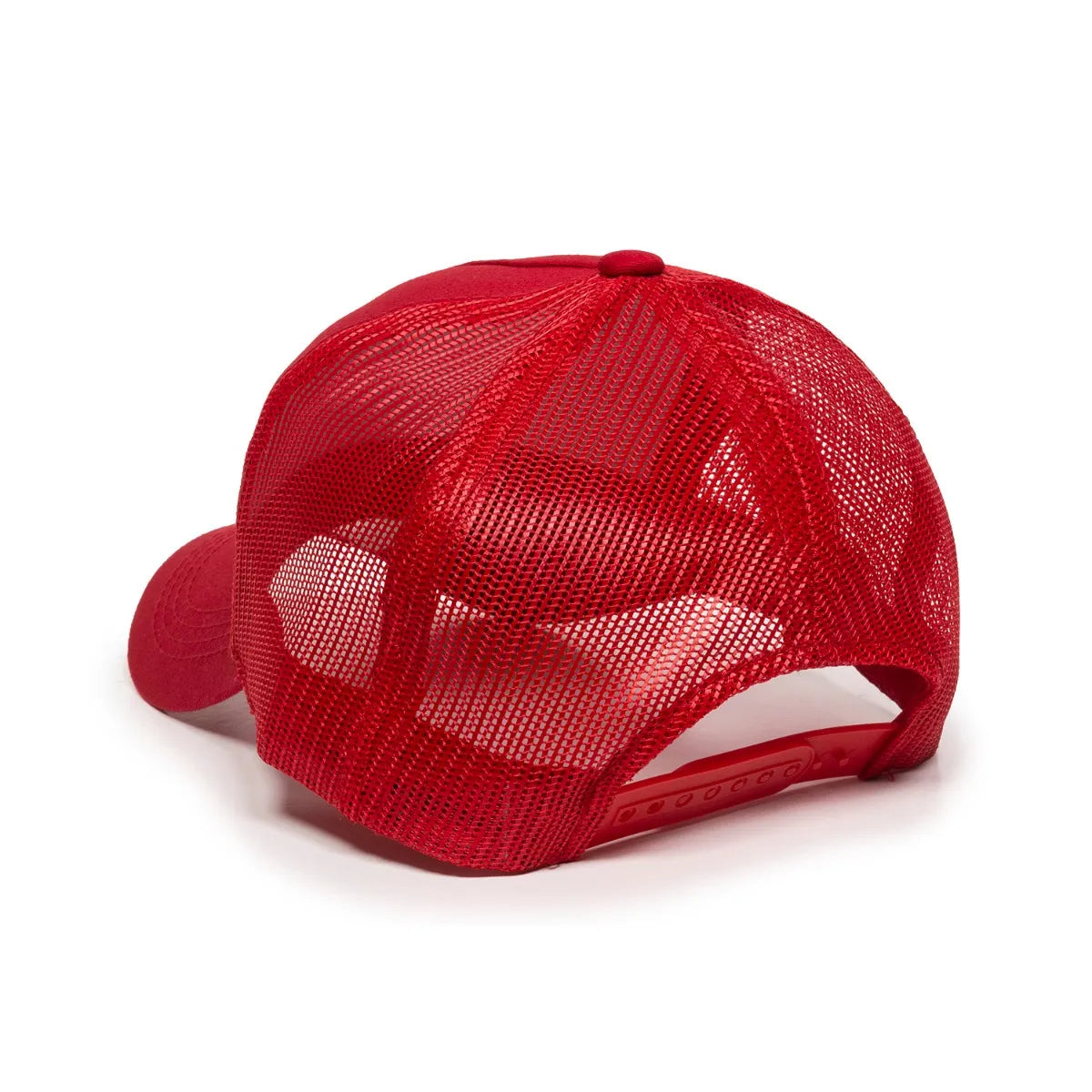 Outdoor Cap GL-415 Solid Cotton Twill Structured Trucker Hat Unisex Accessories Hats & Caps