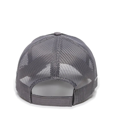 Outdoor Cap WAV-605M Embroidered Wave Design Structured Trucker Hat Unisex Accessories Hats & Caps