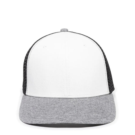 Outdoor Cap RGR-200M Cotton Twill Structured Trucker Hat Unisex Accessories Hats & Caps