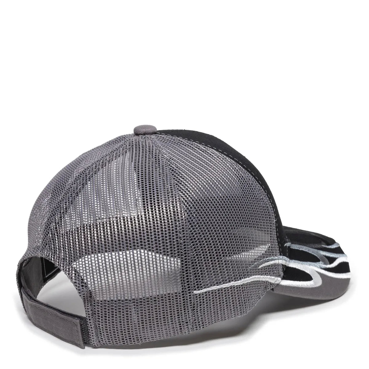 Outdoor Cap WAV-605M Embroidered Wave Design Structured Trucker Hat Unisex Accessories Hats & Caps