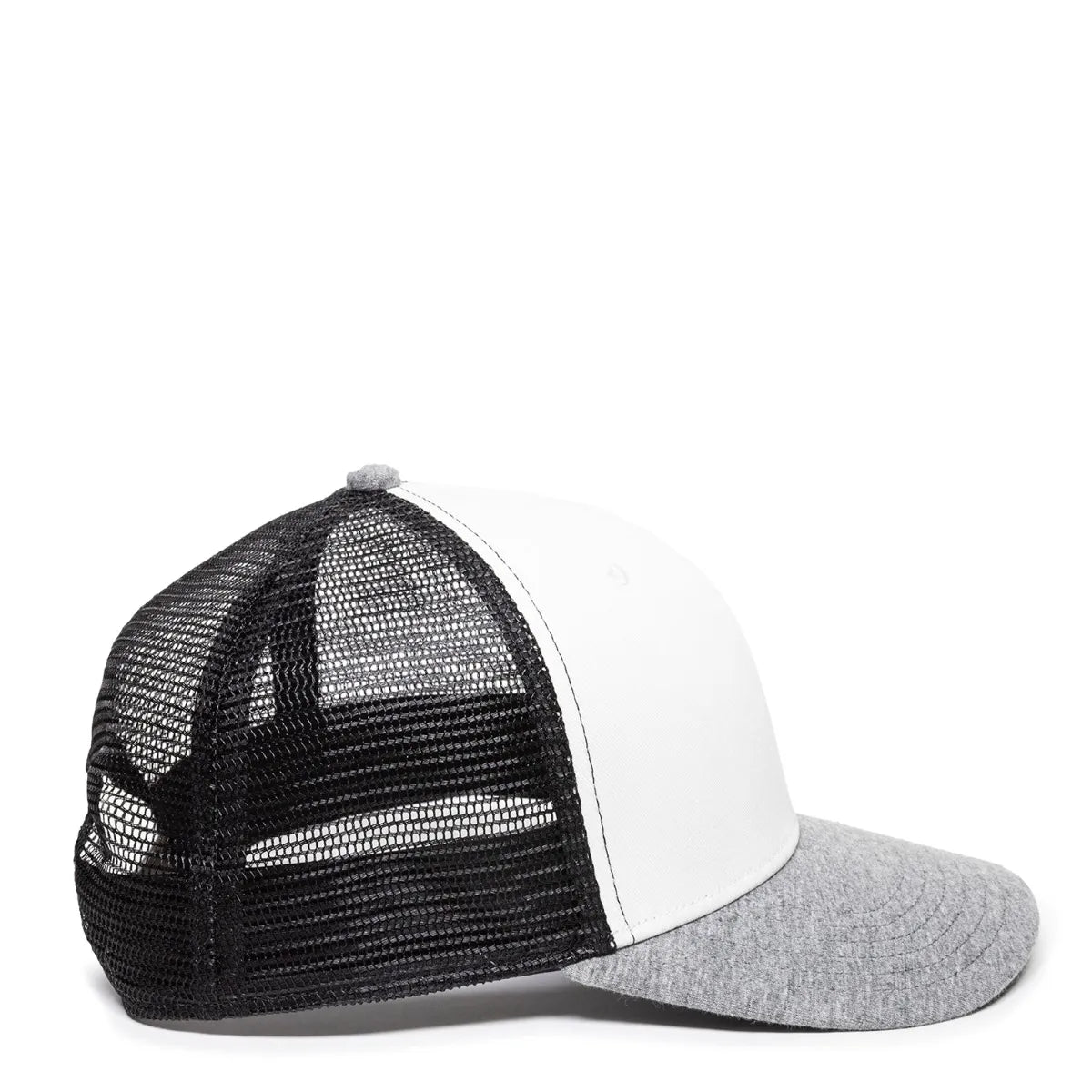 Outdoor Cap RGR-200M Cotton Twill Structured Trucker Hat Unisex Accessories Hats & Caps