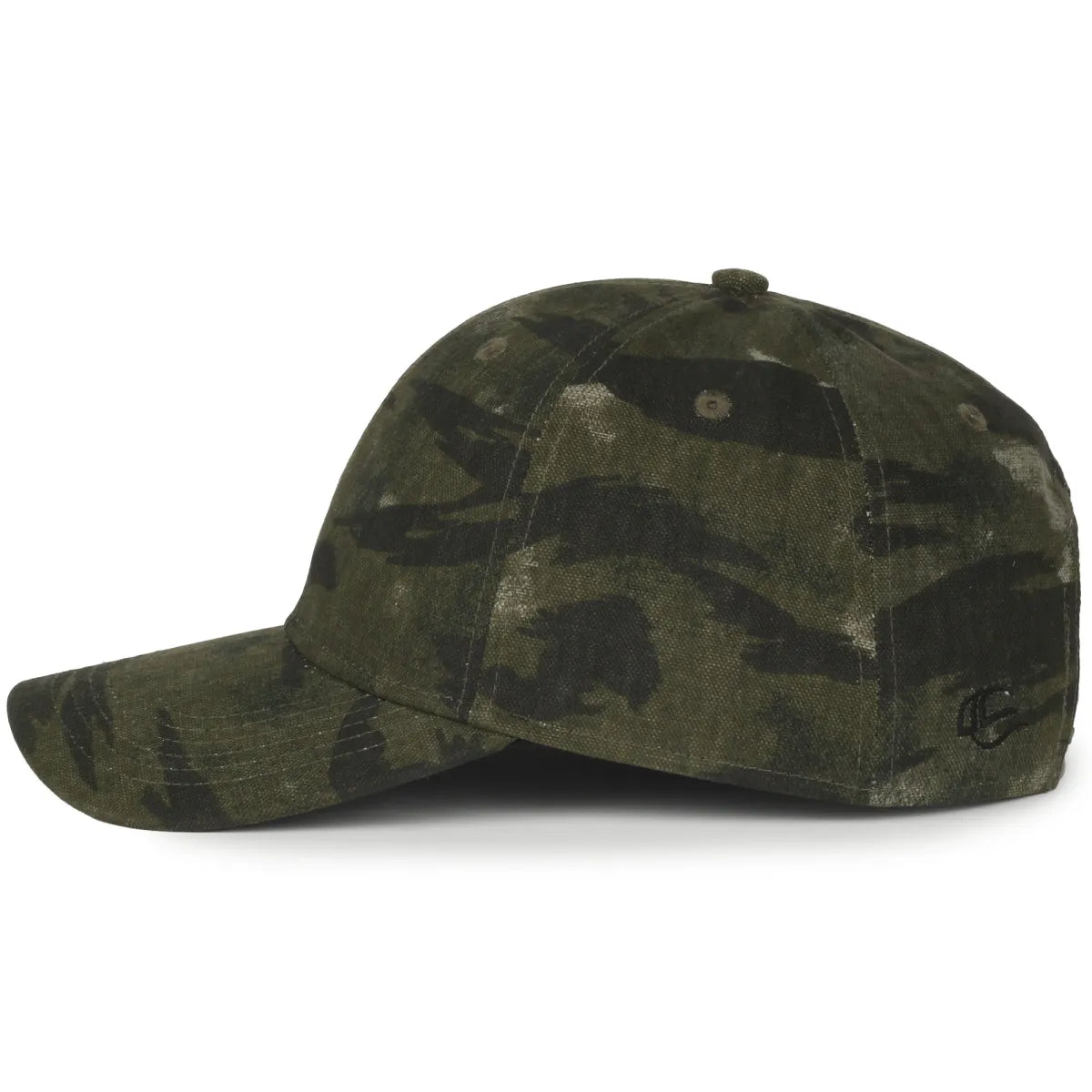 Outdoor Cap CANV-111SB Cotton Canvas Structured Solid Panel Hat Unisex Accessories Hats & Caps