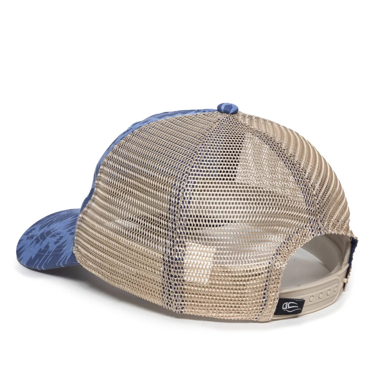 Outdoor Cap OC901M Aztec & Leopard Unstructured Trucker Hat Unisex Accessories Hats & Caps