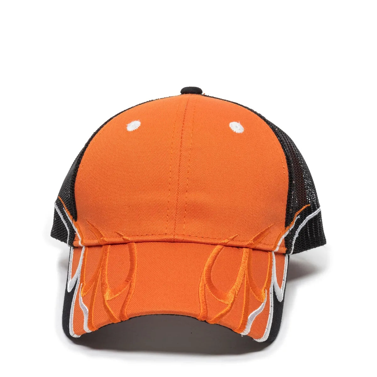 Outdoor Cap WAV-605M Embroidered Wave Design Structured Trucker Hat Unisex Accessories Hats & Caps