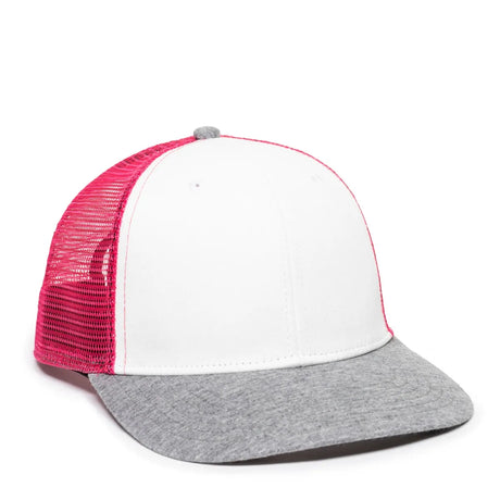 Outdoor Cap RGR-200M Cotton Twill Structured Trucker Hat Unisex Accessories Hats & Caps