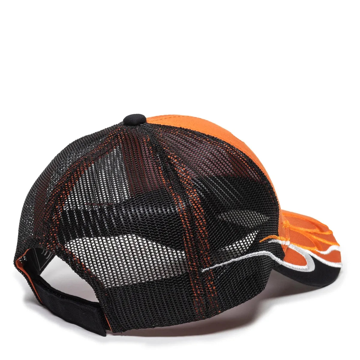 Outdoor Cap WAV-605M Embroidered Wave Design Structured Trucker Hat Unisex Accessories Hats & Caps