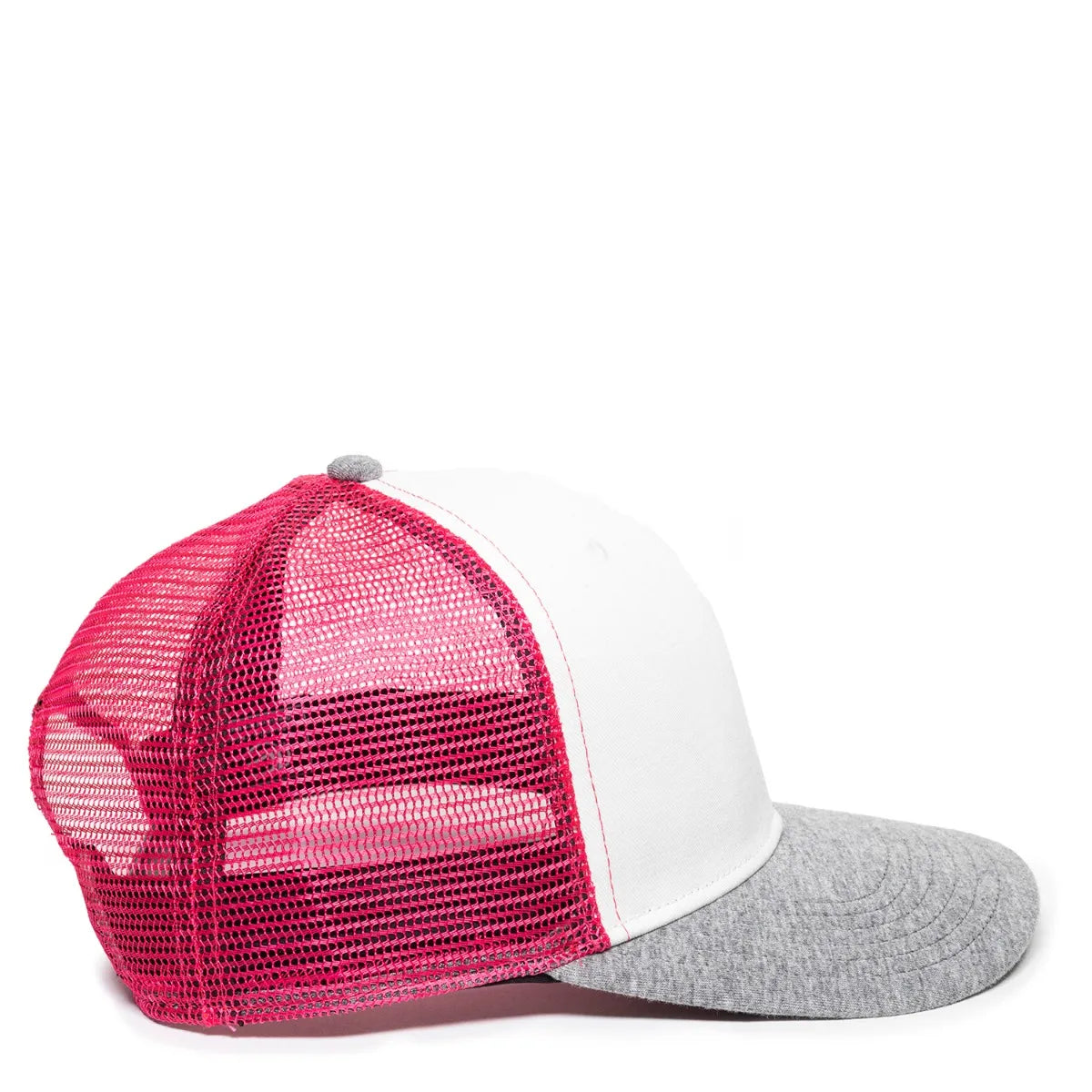 Outdoor Cap RGR-200M Cotton Twill Structured Trucker Hat Unisex Accessories Hats & Caps