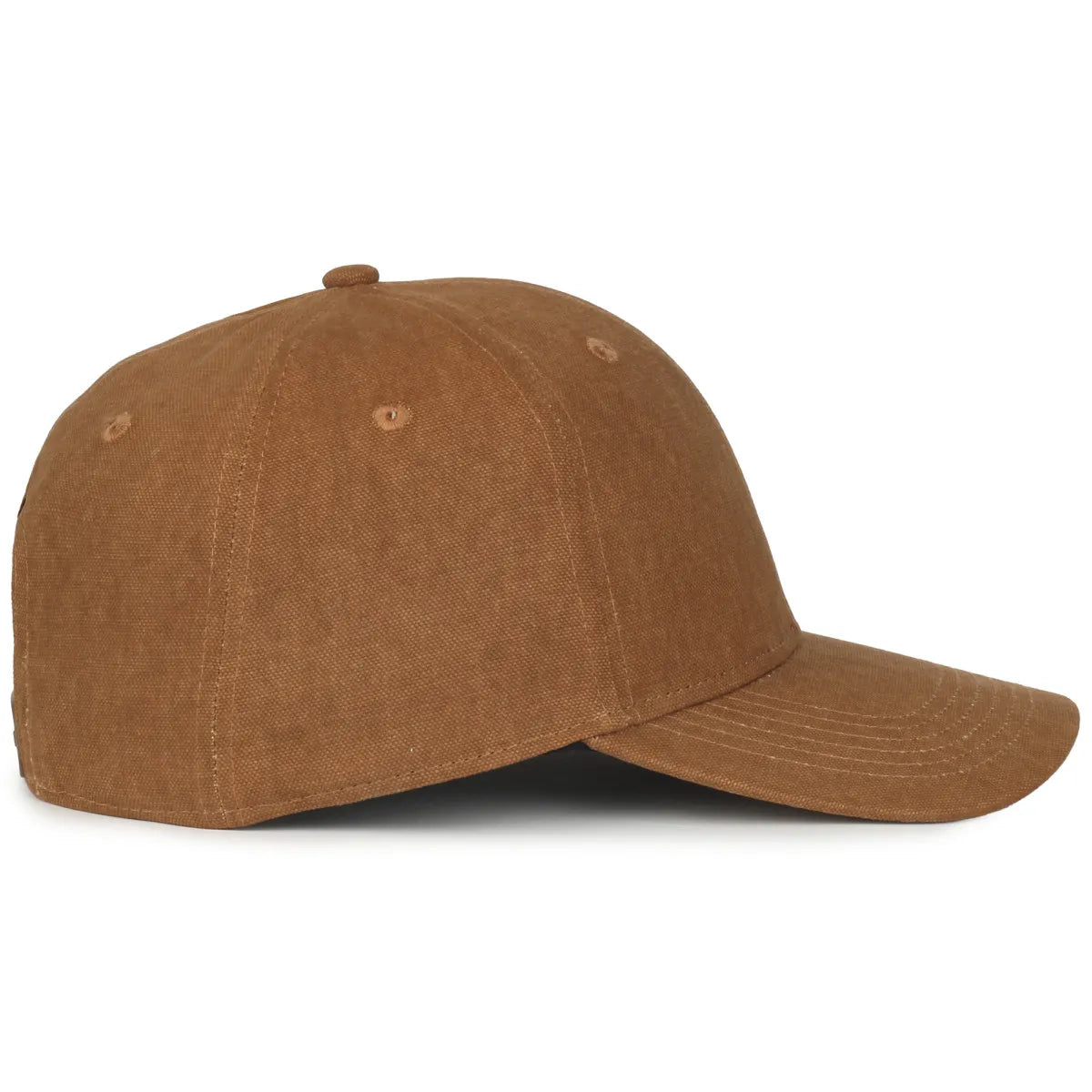 Outdoor Cap CANV-111SB Cotton Canvas Structured Solid Panel Hat Unisex Accessories Hats & Caps