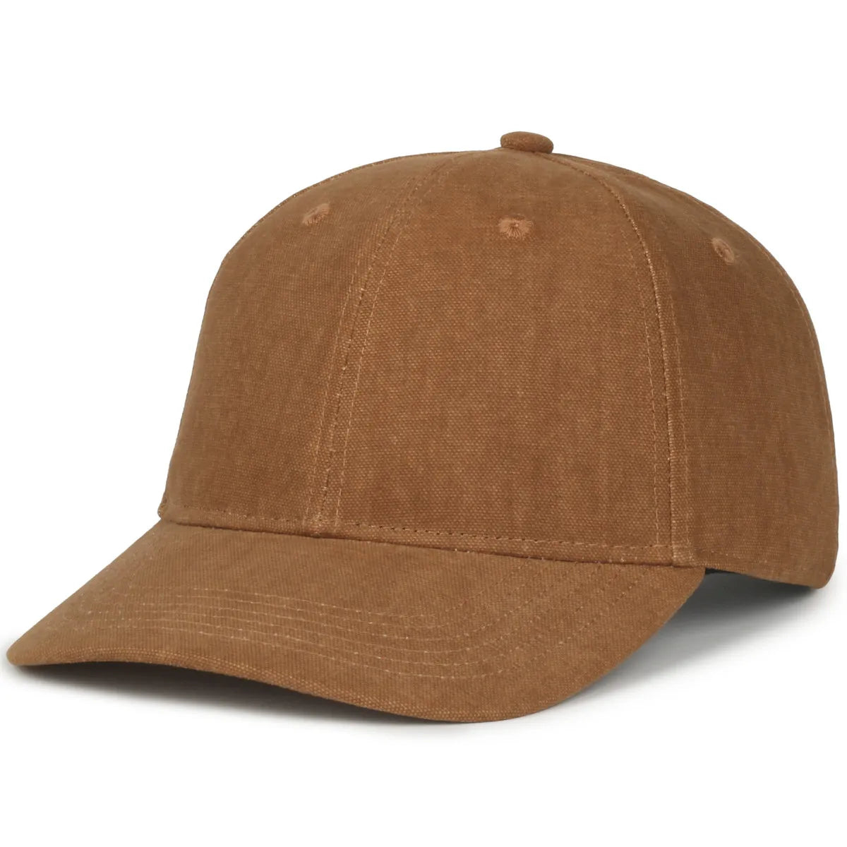 Outdoor Cap CANV-111SB Cotton Canvas Structured Solid Panel Hat Unisex Accessories Hats & Caps
