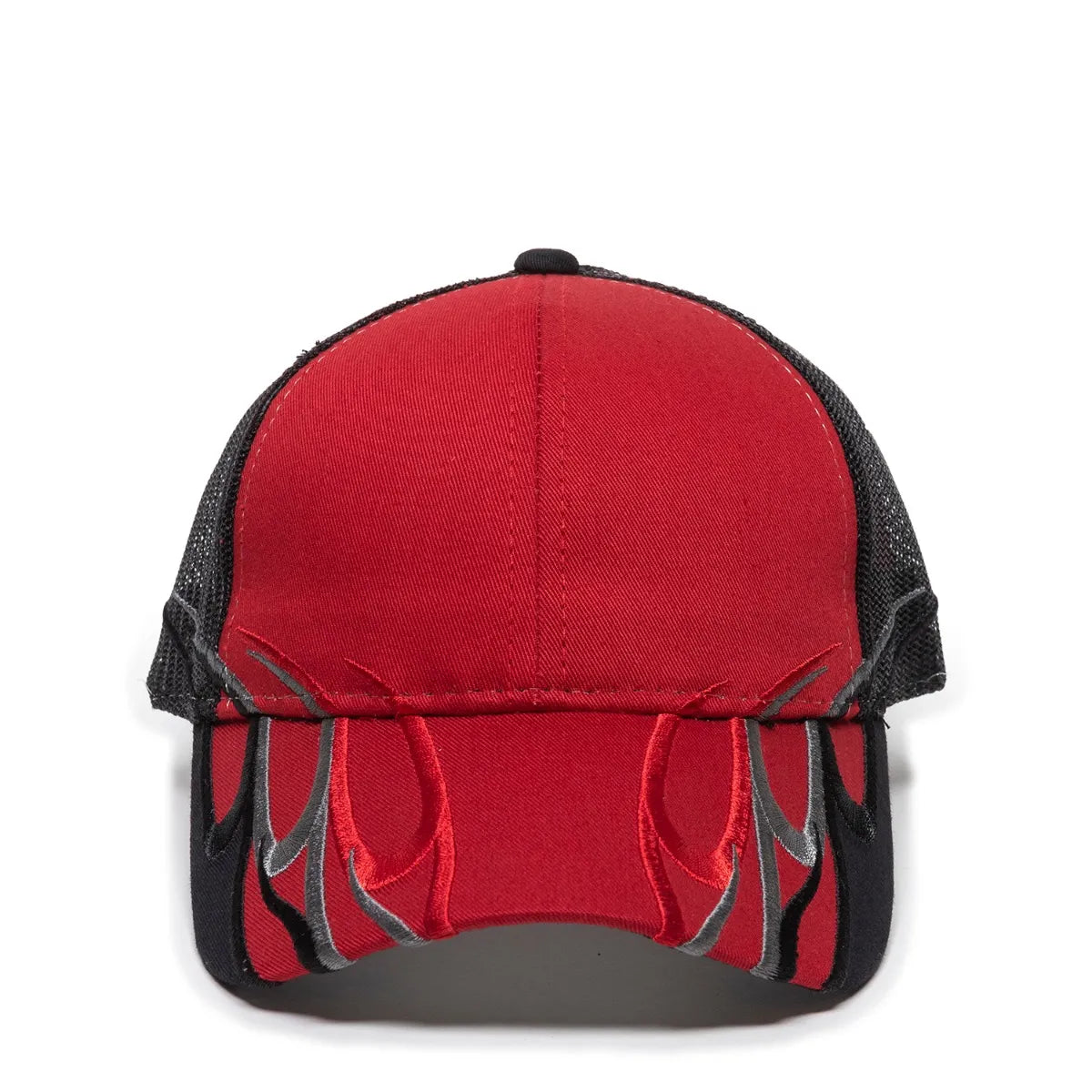 Outdoor Cap WAV-605M Embroidered Wave Design Structured Trucker Hat Unisex Accessories Hats & Caps