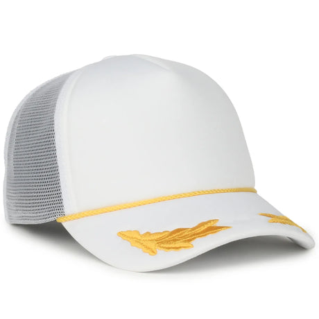 Outdoor Cap SE-FOAM Gold Cord Embroidered Structured Trucker Hat Unisex Accessories Hats & Caps