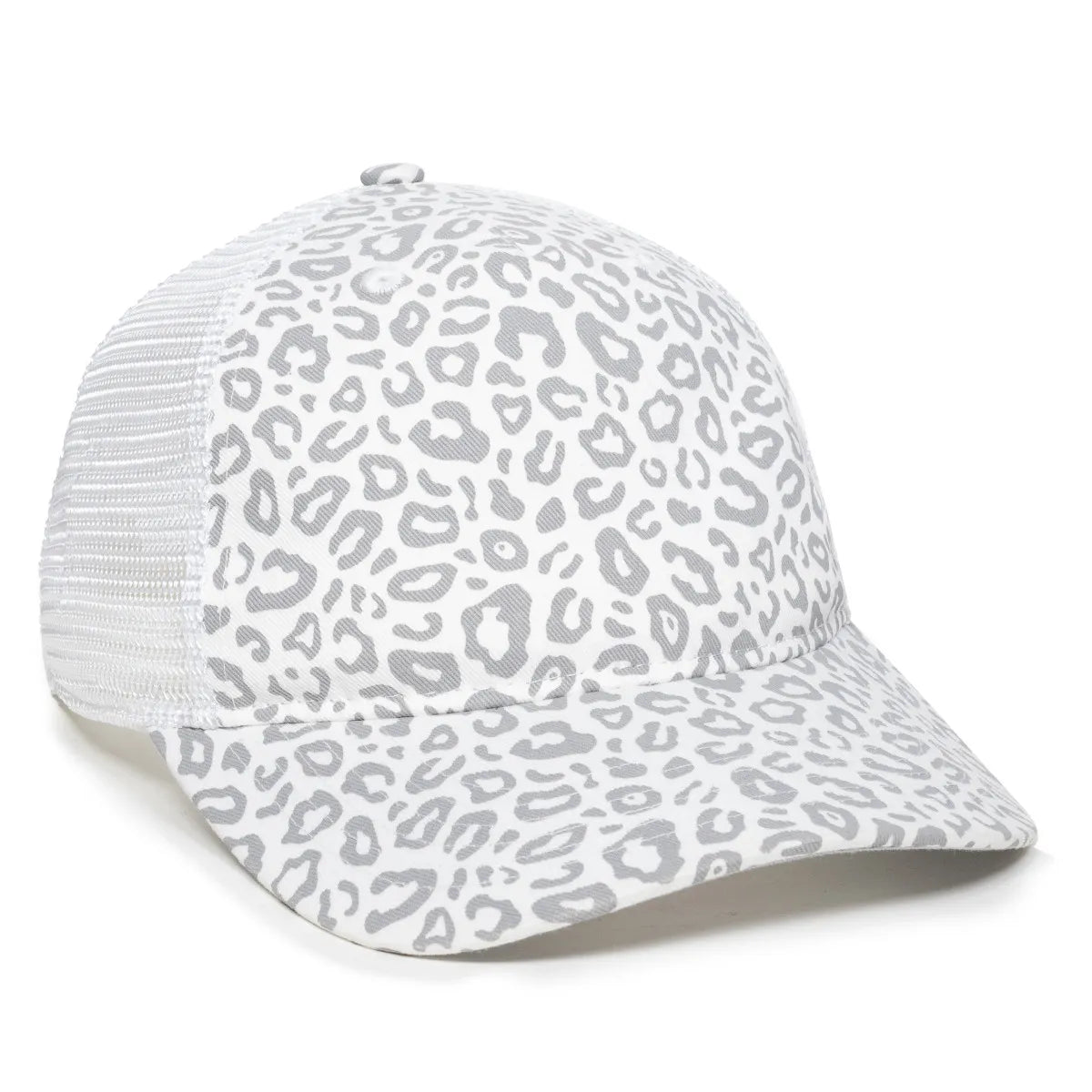 Outdoor Cap OC901M Aztec & Leopard Unstructured Trucker Hat Unisex Accessories Hats & Caps