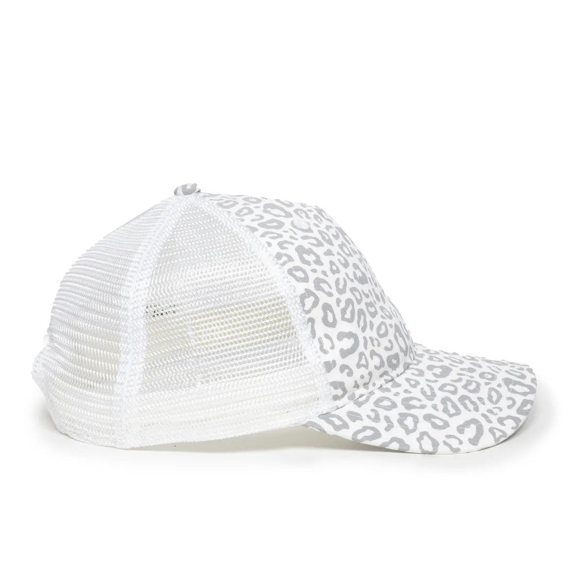 Outdoor Cap OC901M Aztec & Leopard Unstructured Trucker Hat Unisex Accessories Hats & Caps