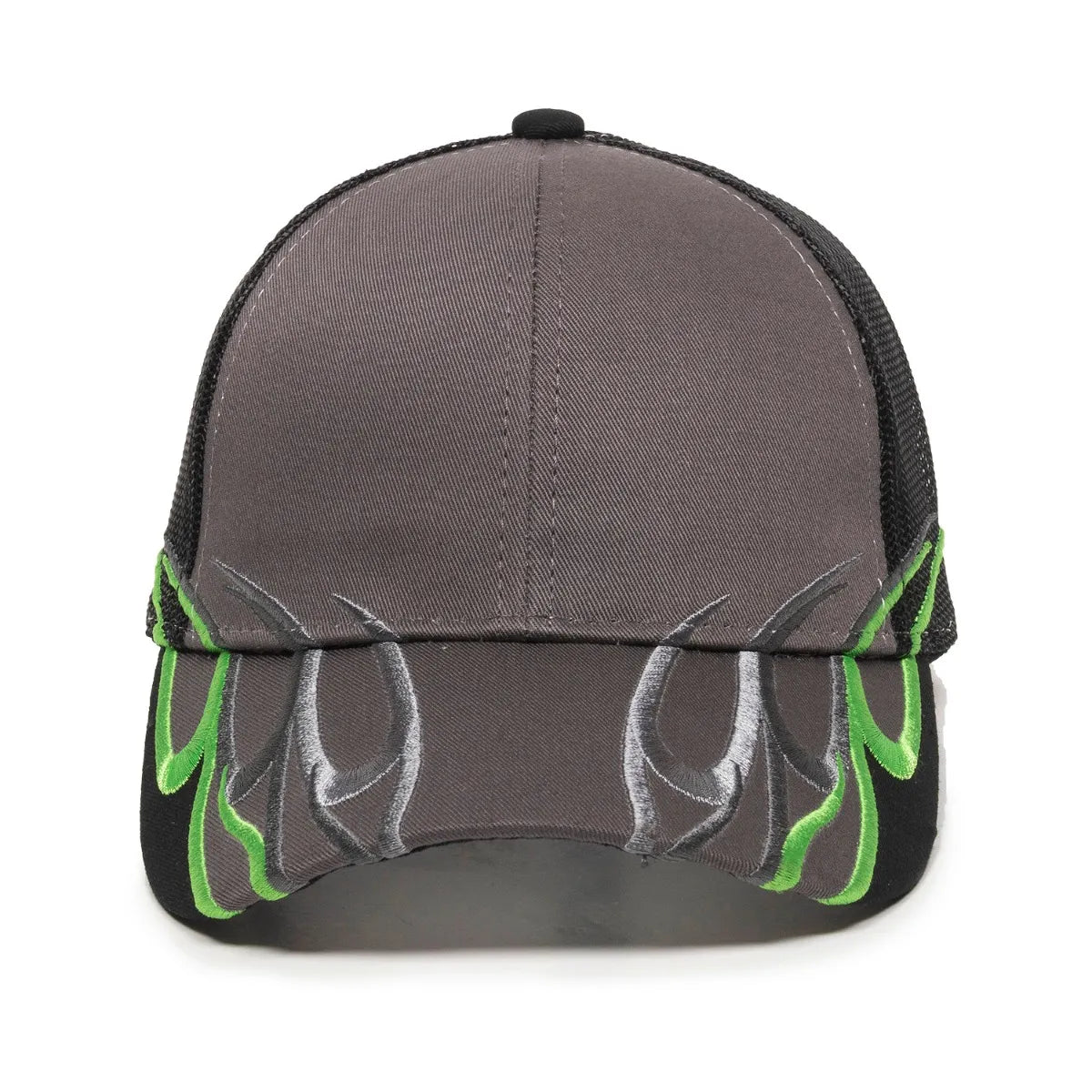 Outdoor Cap WAV-605M Embroidered Wave Design Structured Trucker Hat Unisex Accessories Hats & Caps
