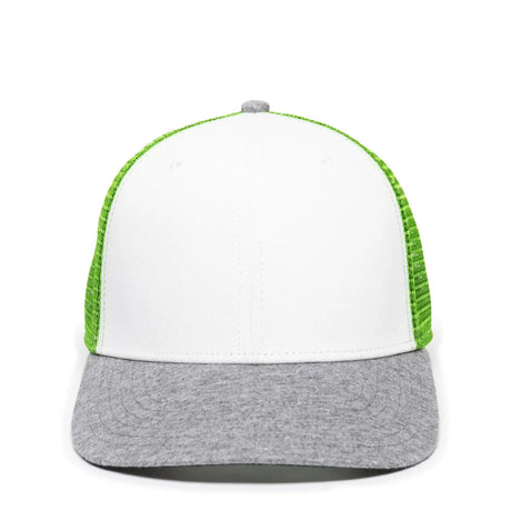 Outdoor Cap RGR-200M Cotton Twill Structured Trucker Hat Unisex Accessories Hats & Caps