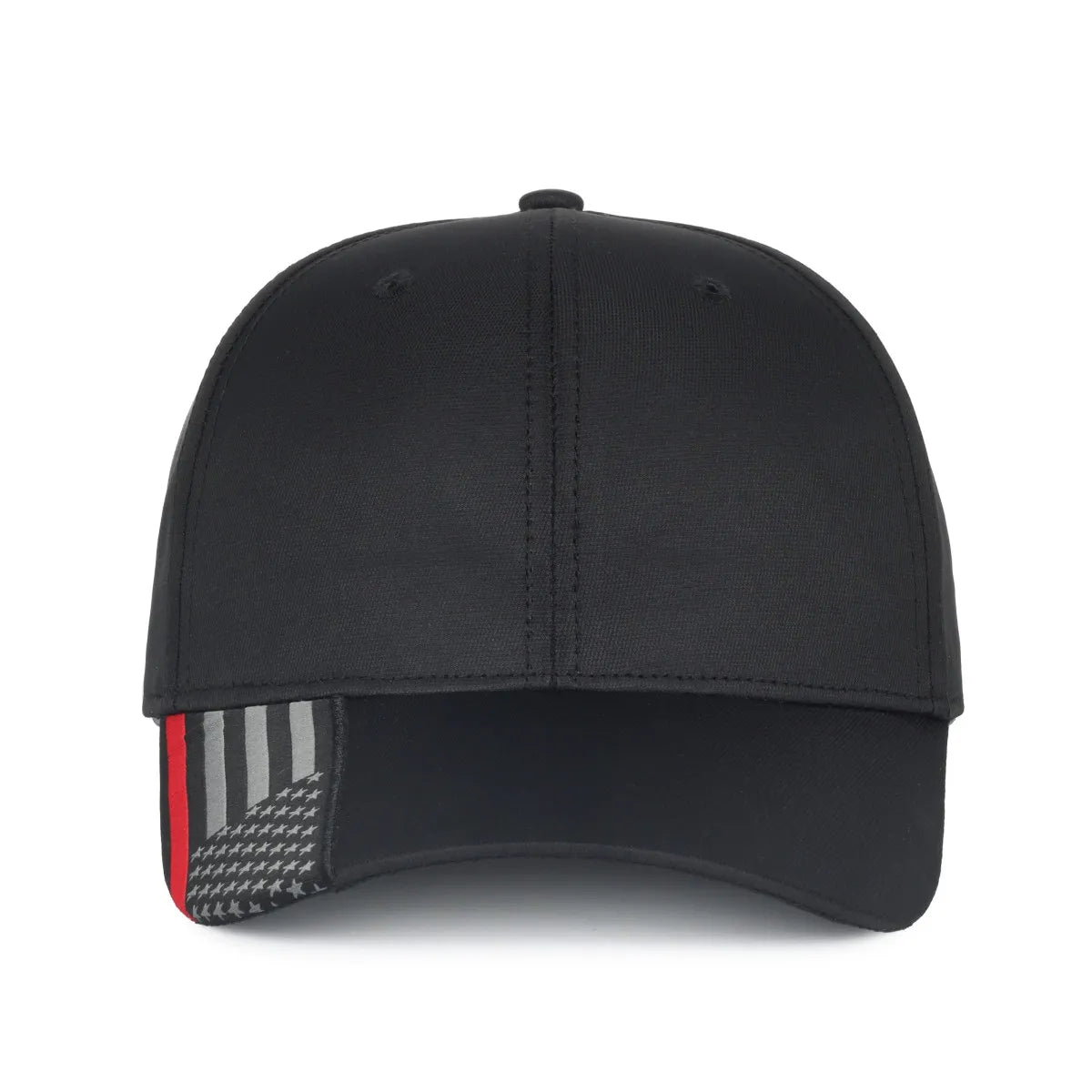 Outdoor Cap OC601 Service Stripes with US Flag Structured Solid Panel Hat Unisex Accessories Hats & Caps